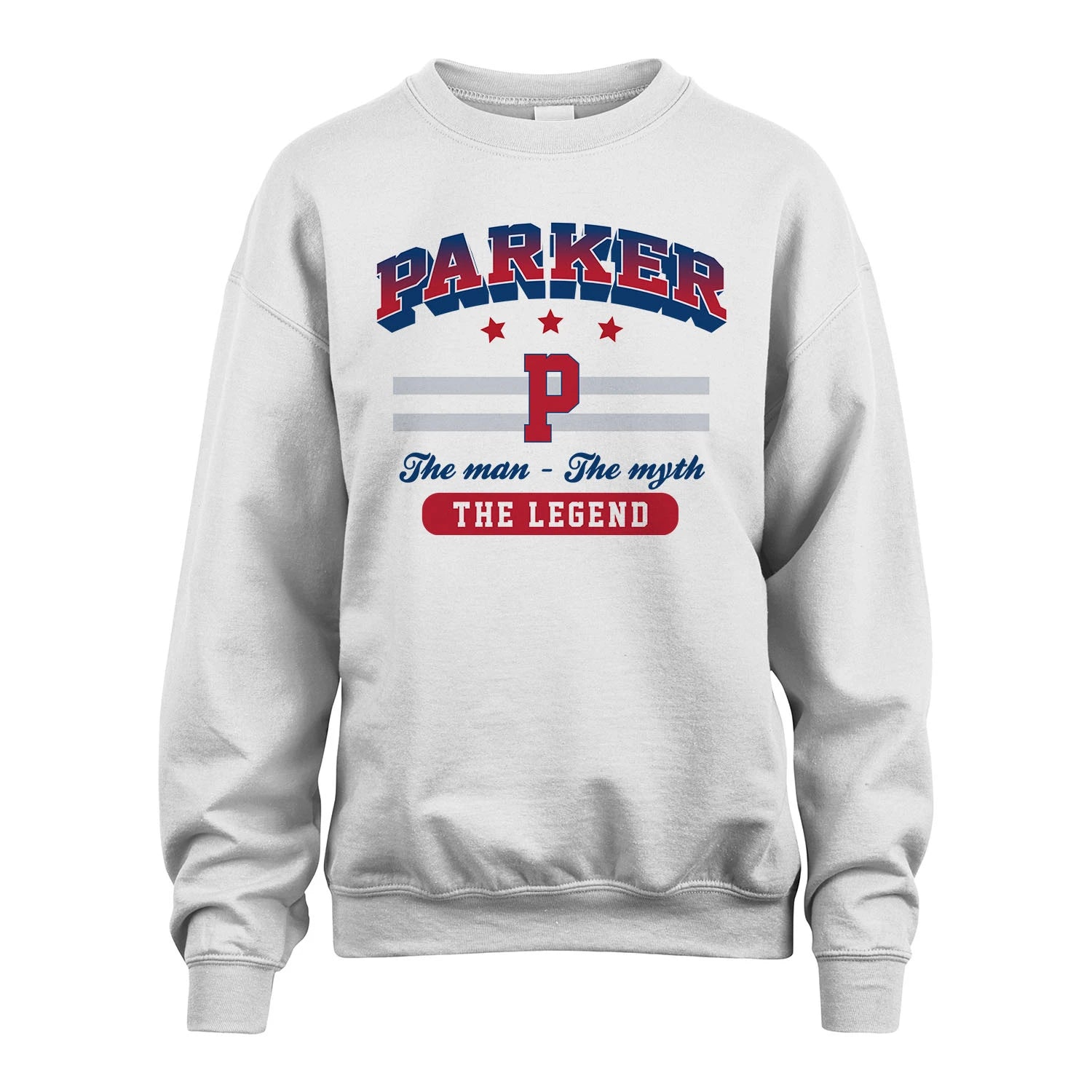 The Man The Myth The Legend With Your Name Shirt PARKER M1-35