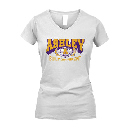 Your Name Built Different Sporty Shirt ASHLEY M1-32