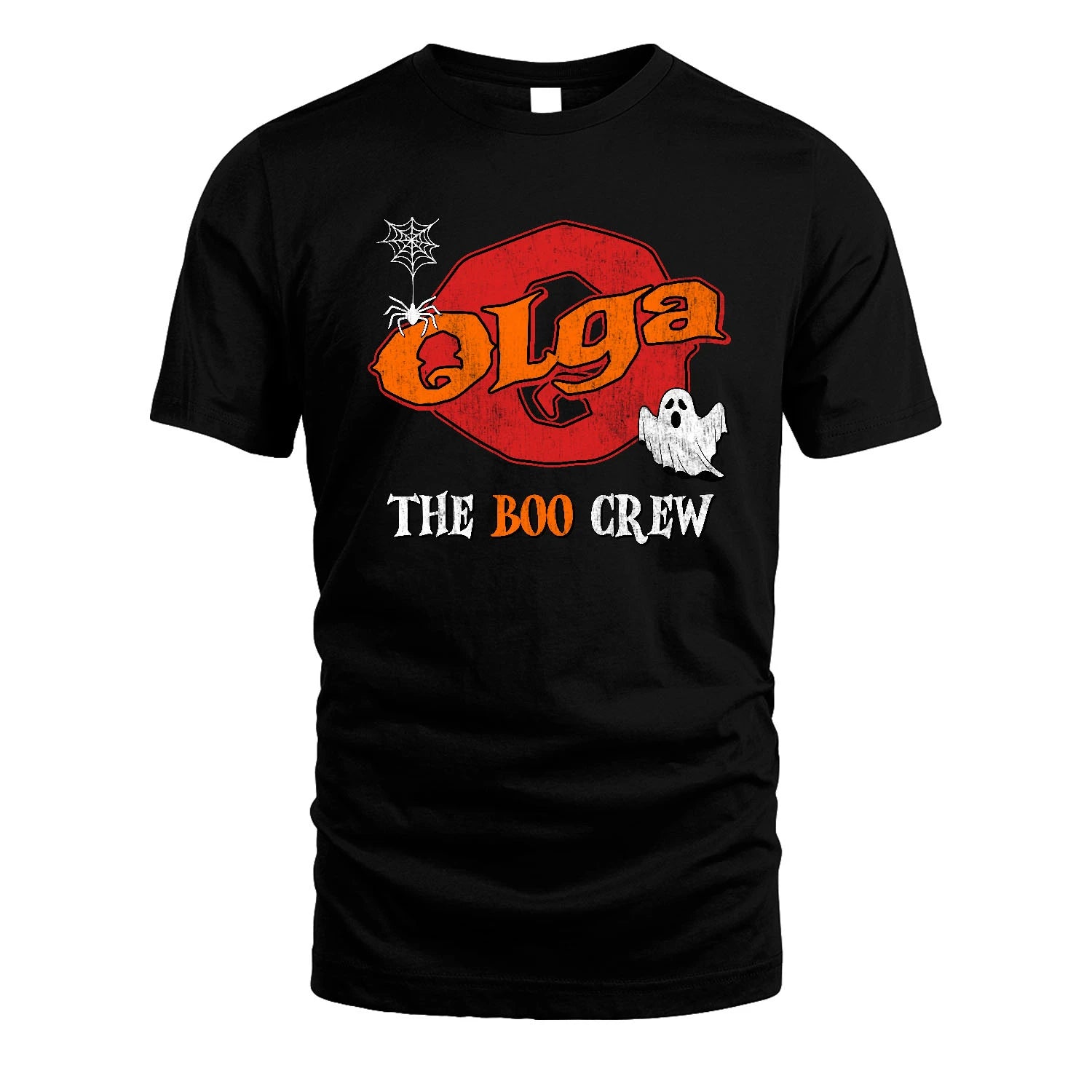The Boo Crew Halloween Custom Name Shirt OLGA M1-22