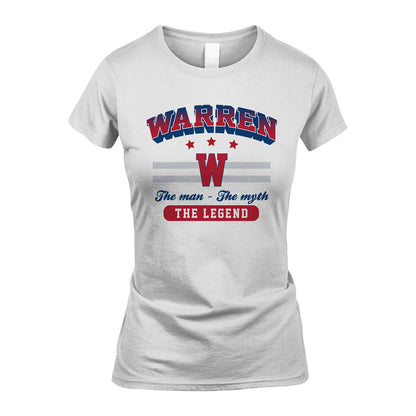 The Man The Myth The Legend With Your Name Shirt WARREN M1-35