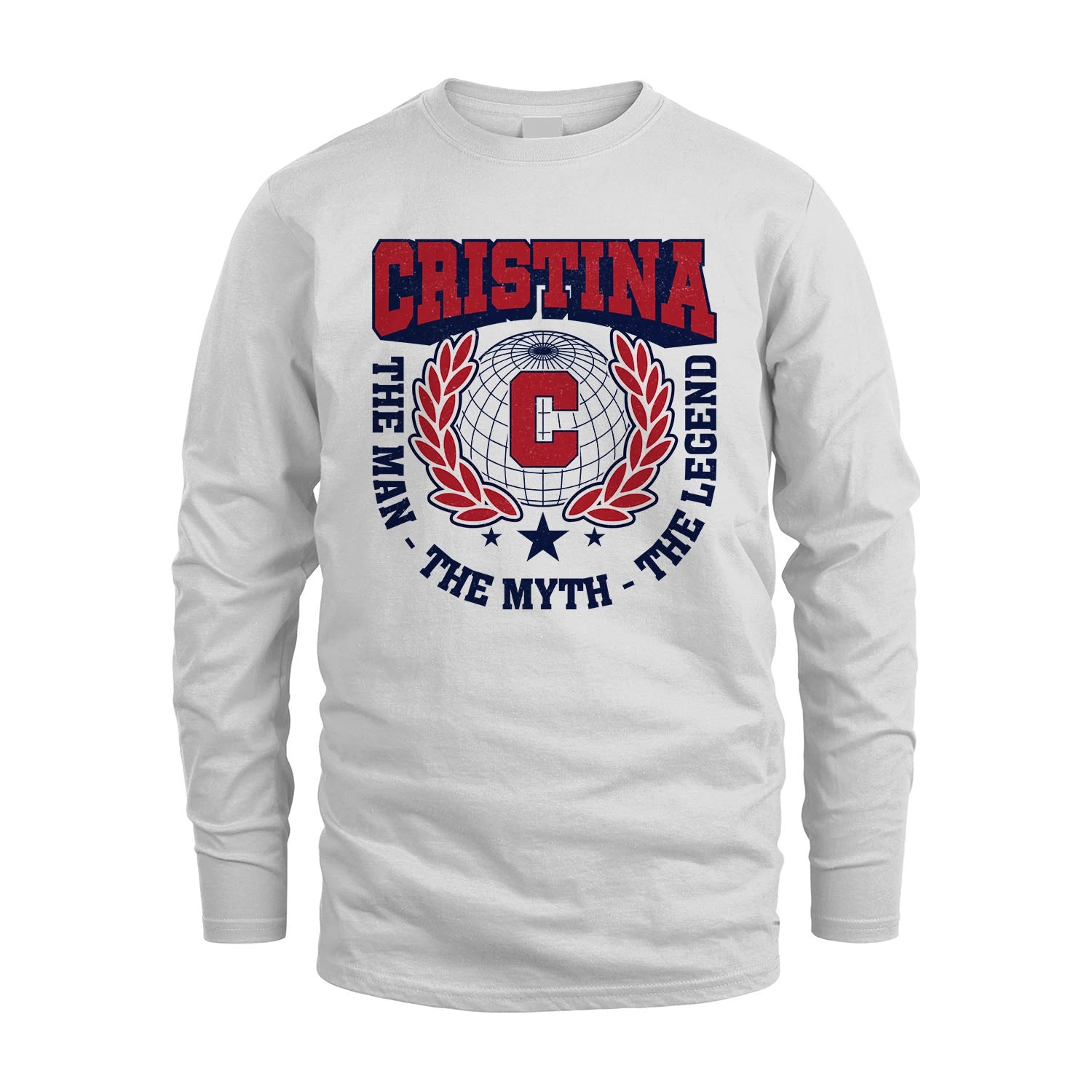 The Man The Myth The Legend Logo Shirt CRISTINA M1-30