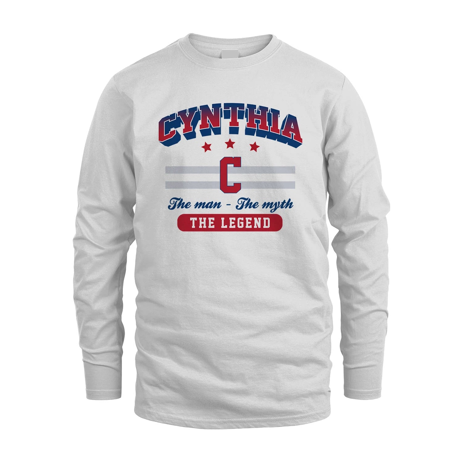 The Man The Myth The Legend With Your Name Shirt CYNTHIA M1-35