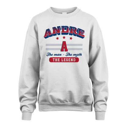 The Man The Myth The Legend With Your Name Shirt ANDRE M1-35