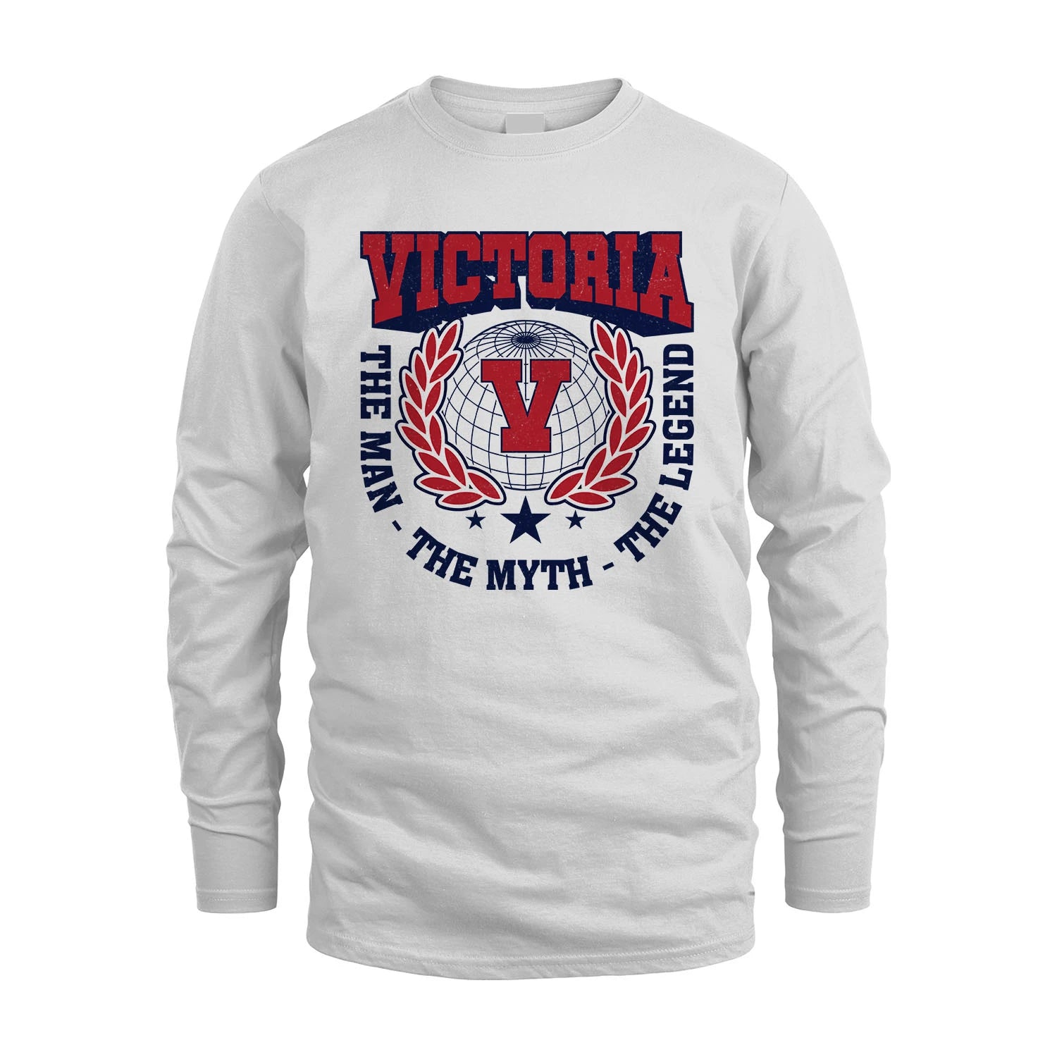 The Man The Myth The Legend Logo Shirt VICTORIA M1-30