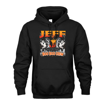 Boo Boo Crew Halloween Custom Name Shirt JEFF M1-28