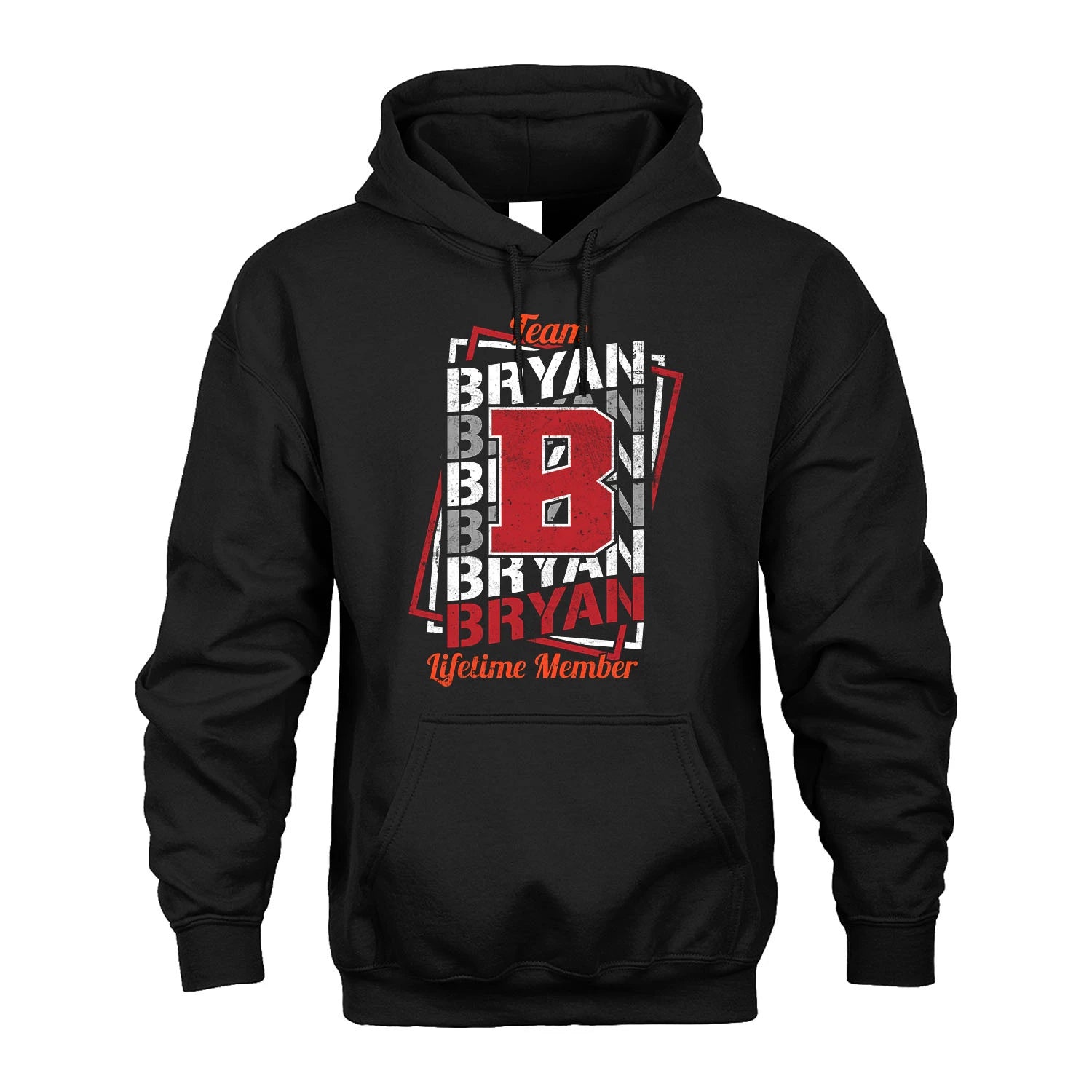 Team Your Name Lifetime Member Sporty Shirt BRYAN M1-25