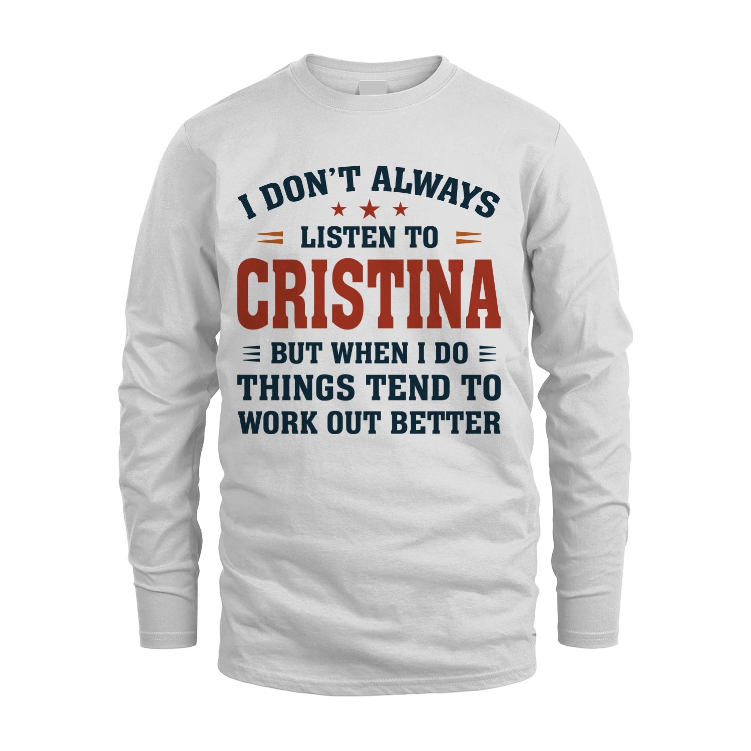 I Don't Always Listen To... CRISTINA M1-2