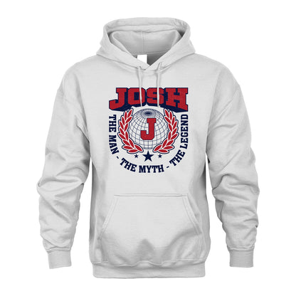The Man The Myth The Legend Logo Shirt JOSH M1-30