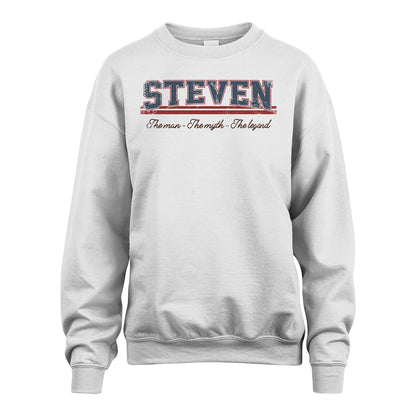 The Man The Myth The Legend Vintage Shirt STEVEN M1-6