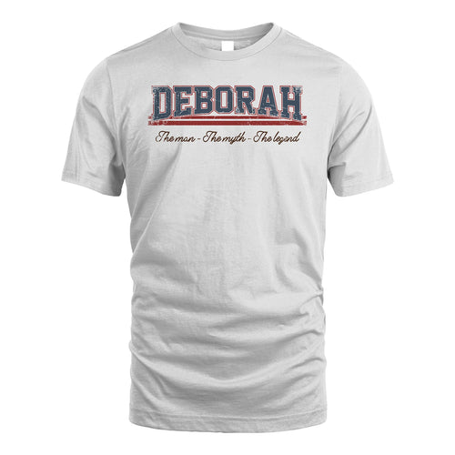 The Man The Myth The Legend Vintage Shirt DEBORAH M1-6