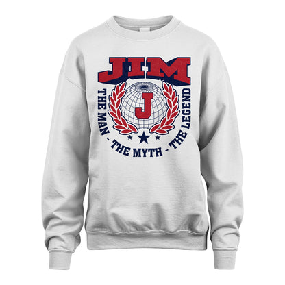 The Man The Myth The Legend Logo Shirt JIM M1-30