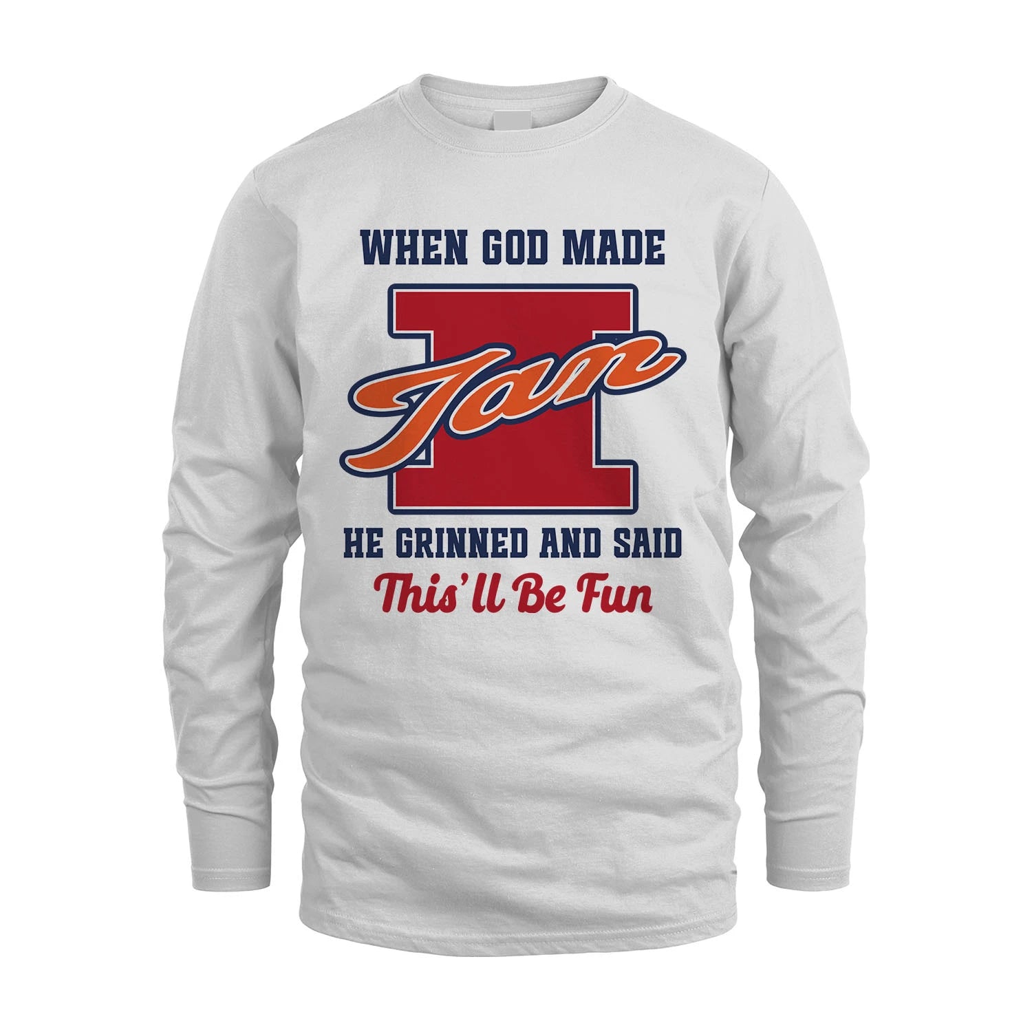 God Made Your Name Custom Shirt IAN M1-16