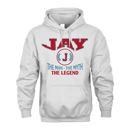 The Man The Myth The Legend Jet Style Shirt JAY M1-9