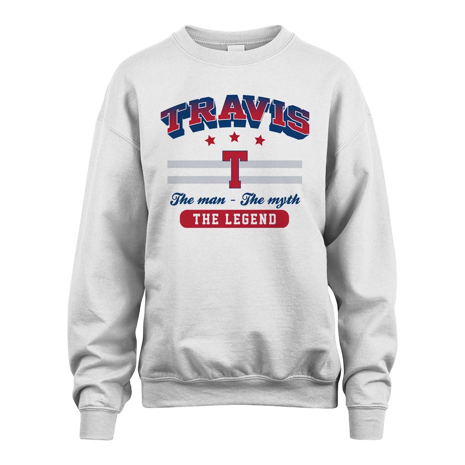 The Man The Myth The Legend With Your Name Shirt TRAVIS M1-35