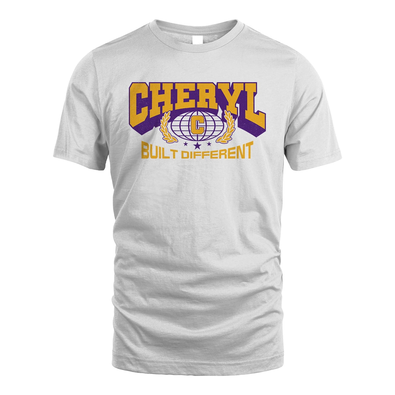 Your Name Built Different Sporty Shirt CHERYL M1-32