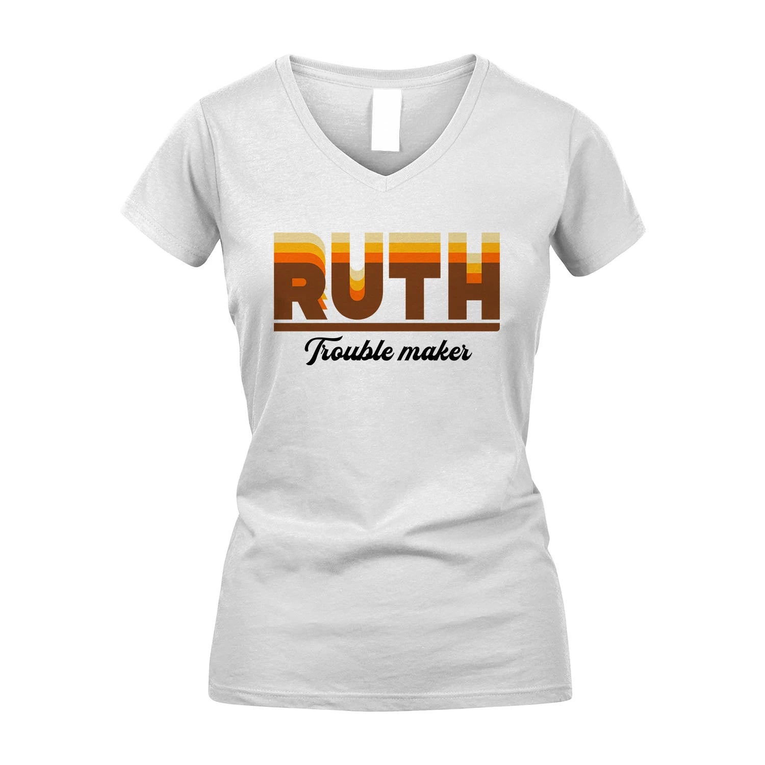 Your Name Trouble Maker Funny Shirt RUTH M1-34