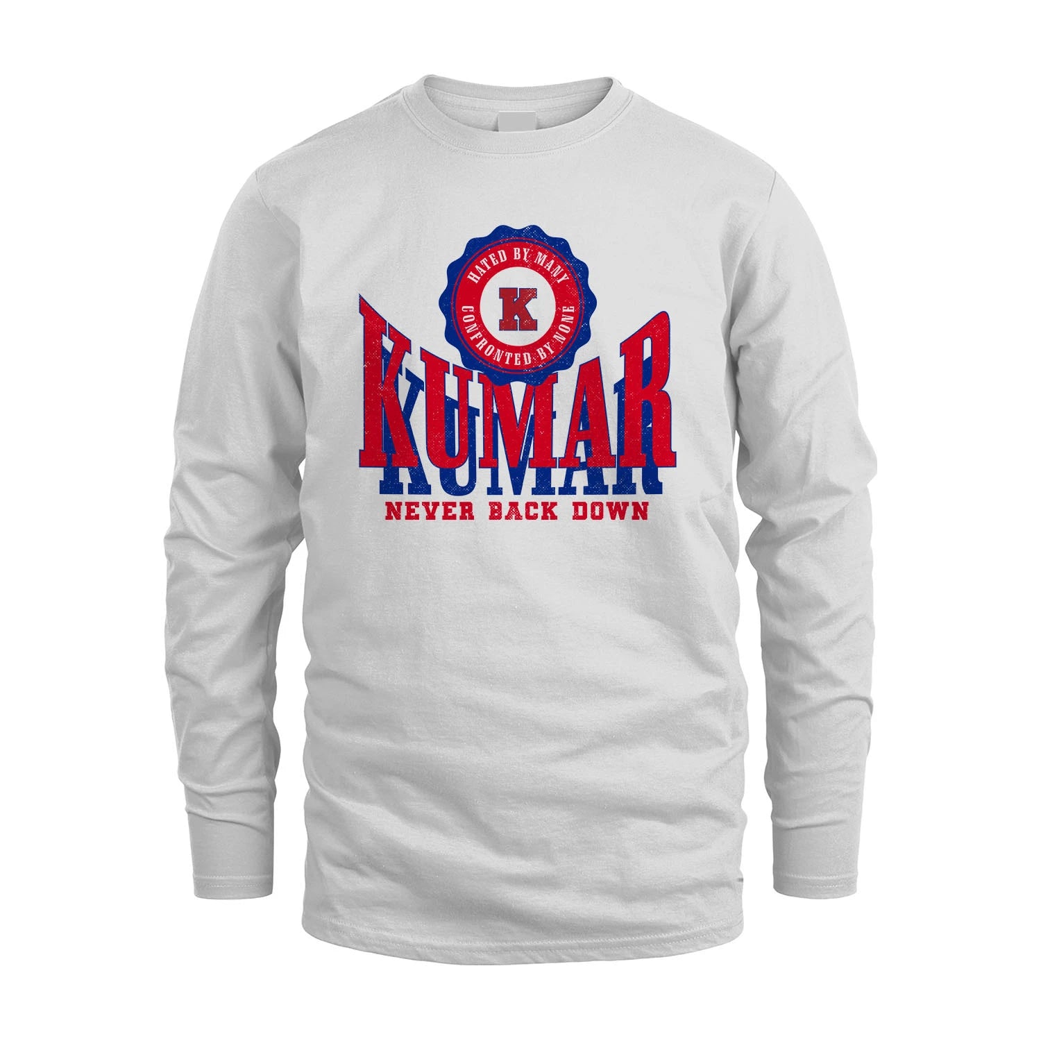 Your Name Never Back Down Shirt KUMAR M1-33