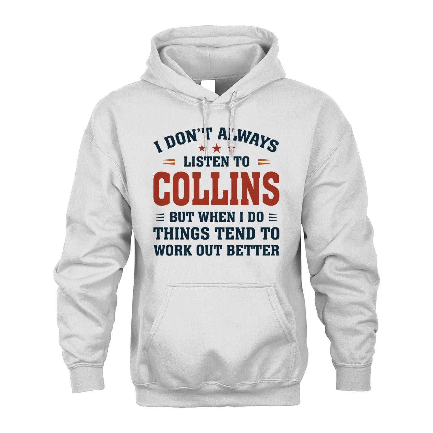 I Don't Always Listen To... COLLINS M1-2