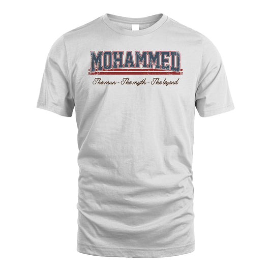 The Man The Myth The Legend Vintage Shirt MOHAMMED M1-6