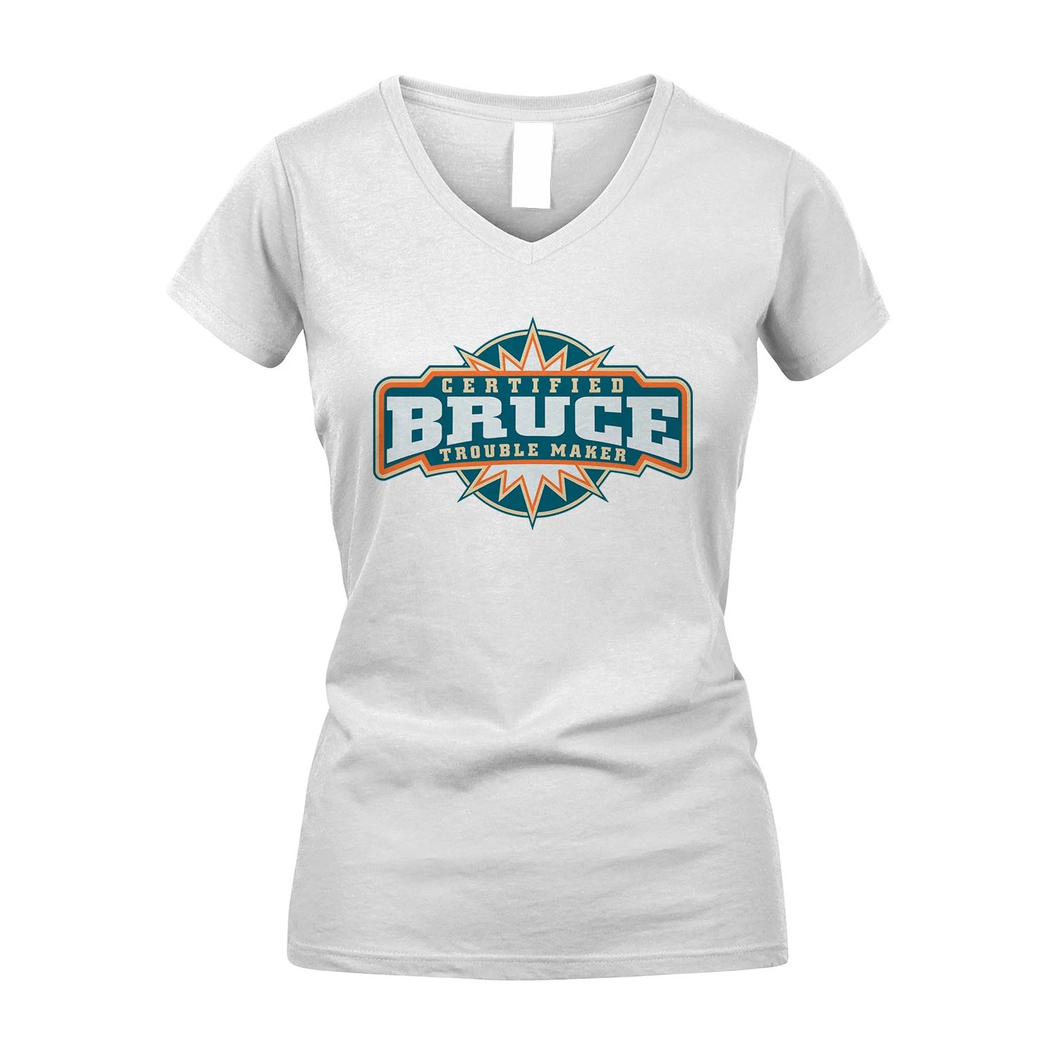 Certified Your Name Trouble Maker Shirt BRUCE M1-36