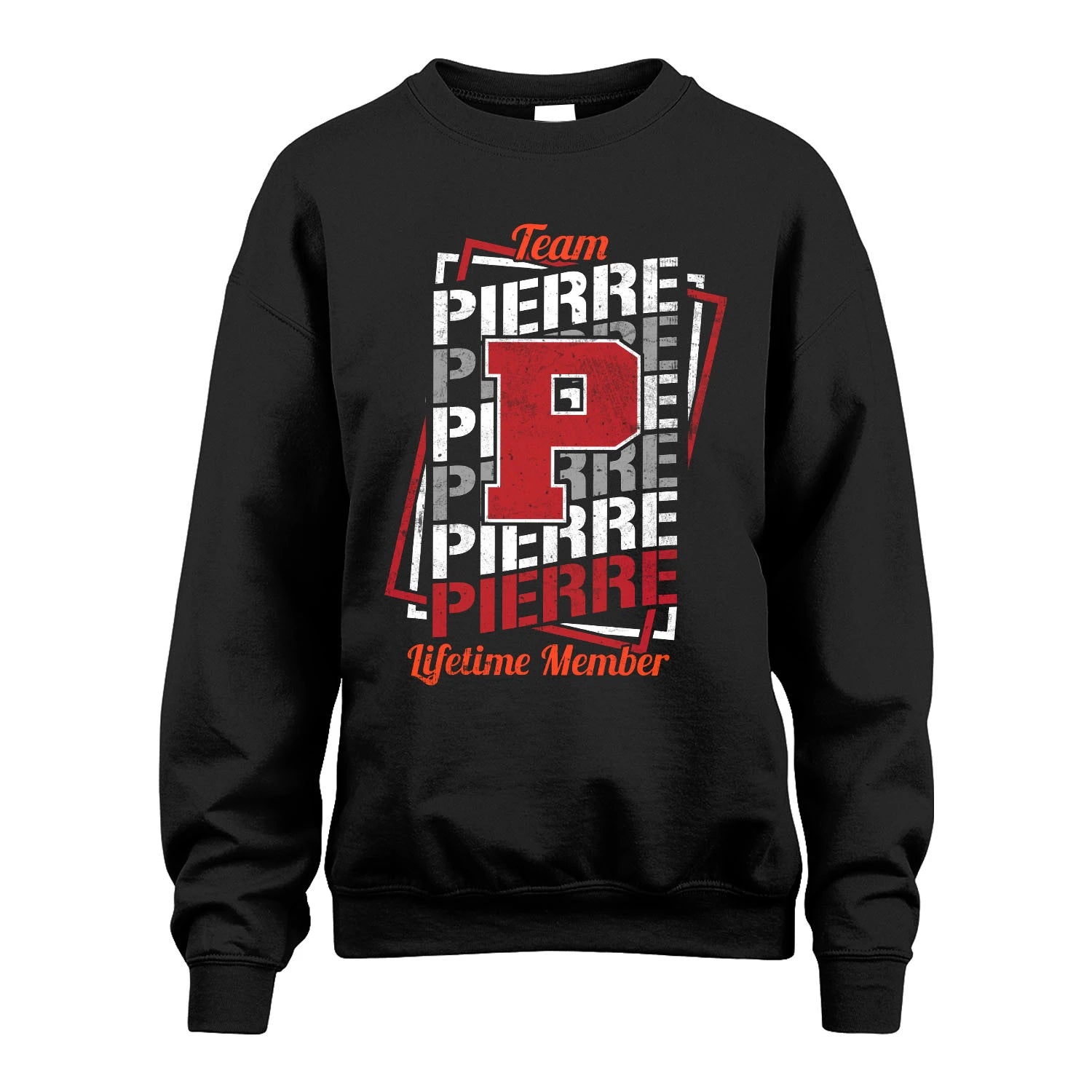 Team Your Name Lifetime Member Sporty Shirt PIERRE M1-25