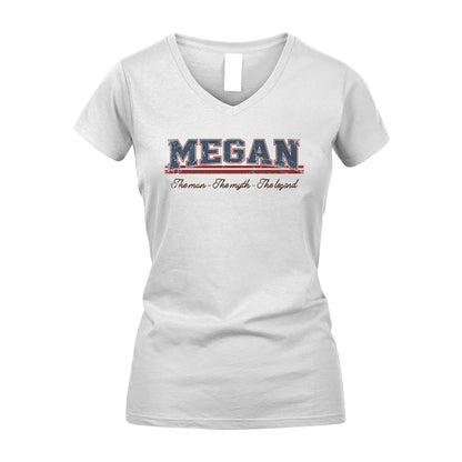 The Man The Myth The Legend Vintage Shirt MEGAN M1-6