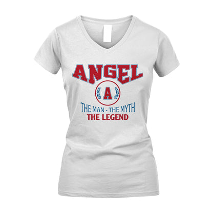 The Man The Myth The Legend Jet Style Shirt ANGEL M1-9