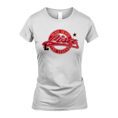 The Man The Myth The Legend Sporty Shirt LISA M1-14