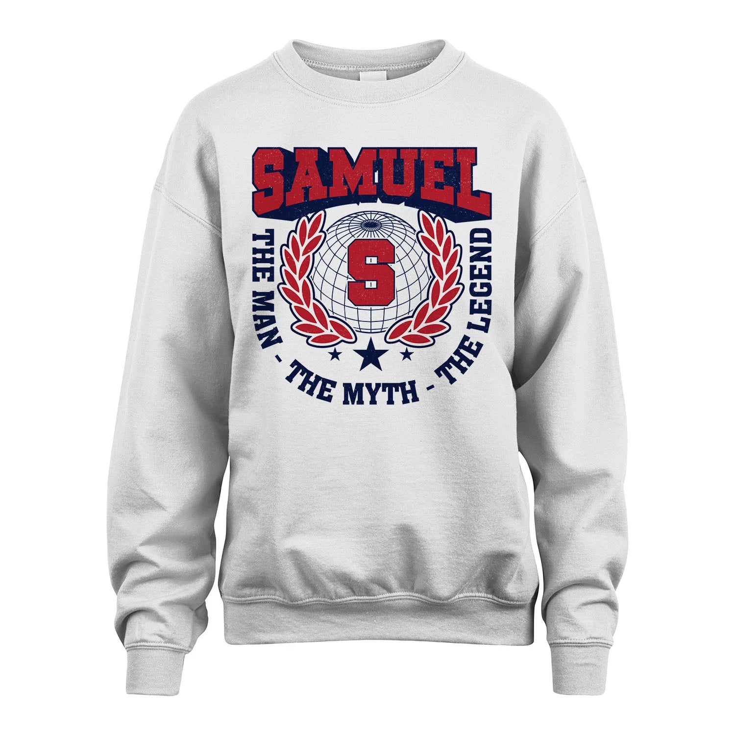 The Man The Myth The Legend Logo Shirt SAMUEL M1-30