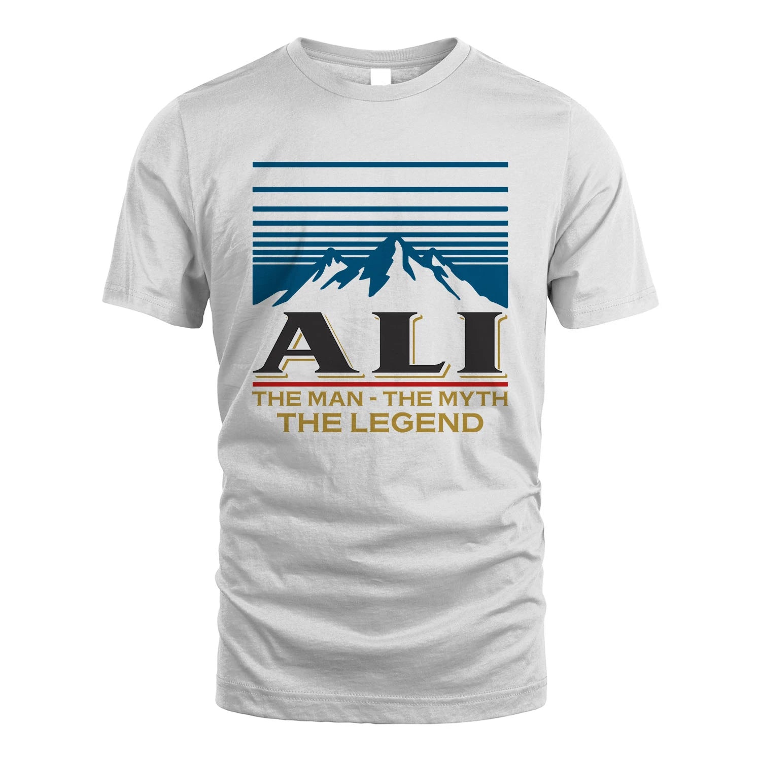 The Man The Myth The Legend Vintage Mountain Shirt ALI M1-19