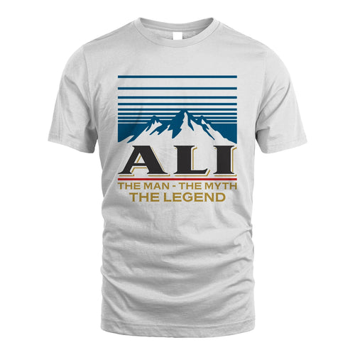 The Man The Myth The Legend Vintage Mountain Shirt ALI M1-19