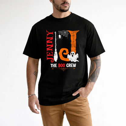 The Boo Crew Halloween With Your Name Shirt JENNY M1-23