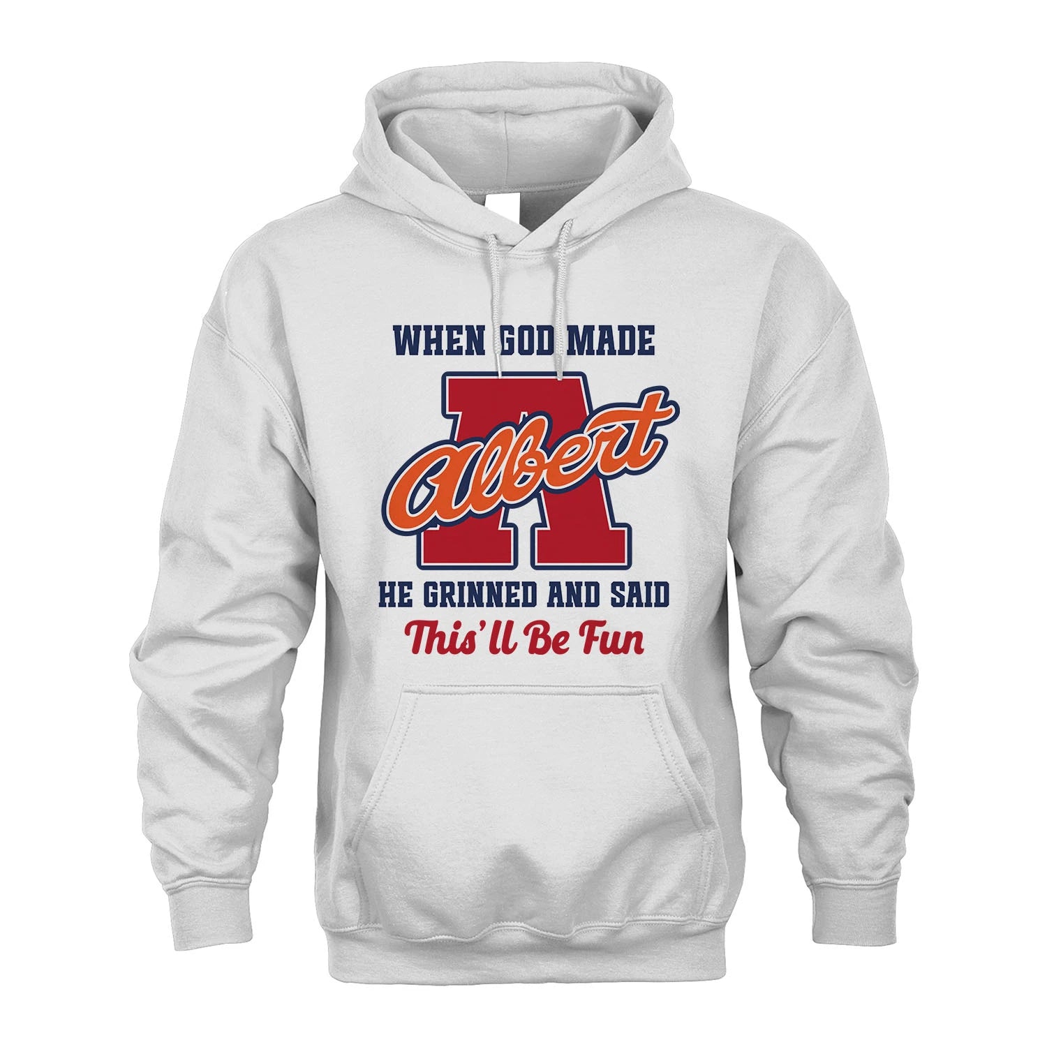 God Made Your Name Custom Shirt ALBERT M1-16