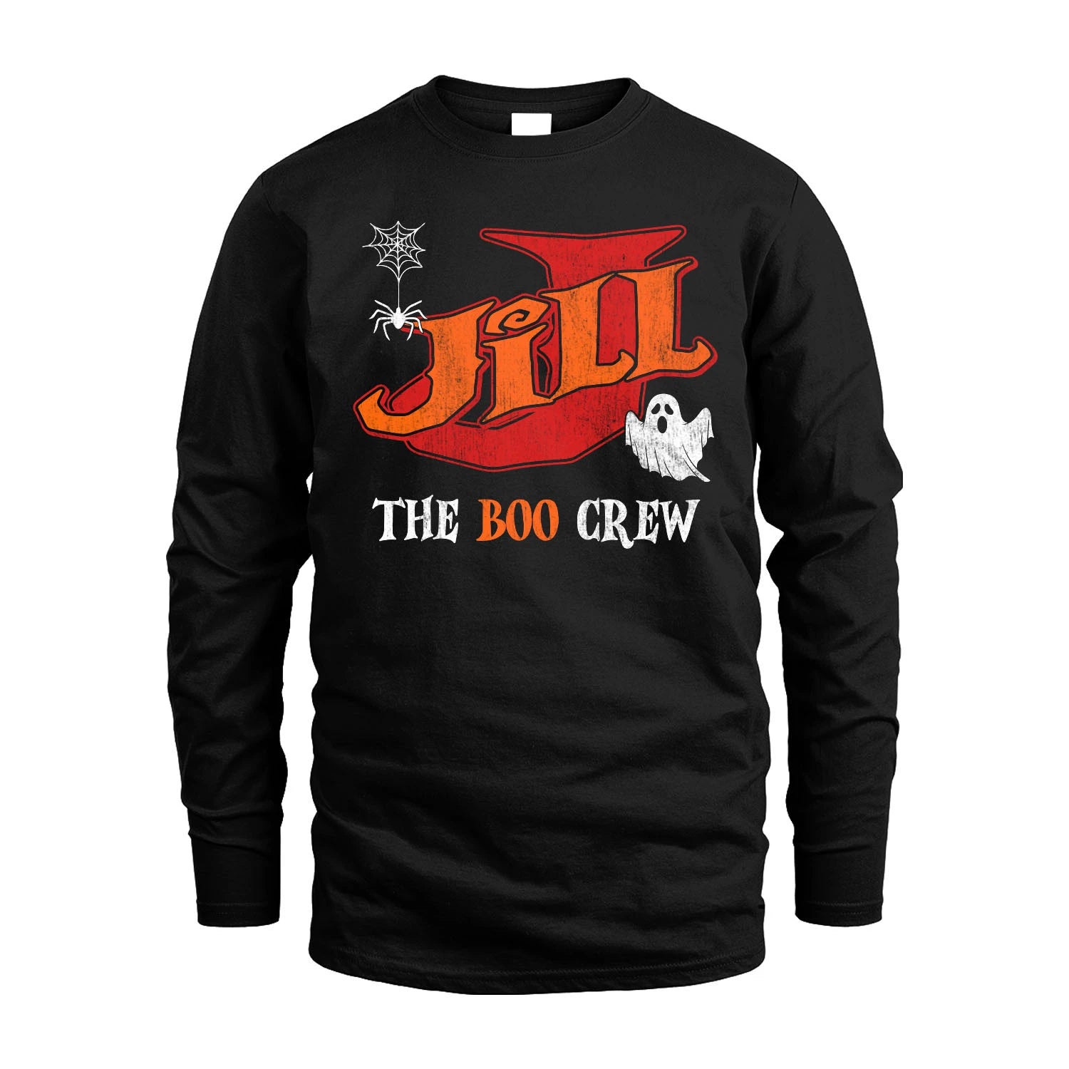 The Boo Crew Halloween Custom Name Shirt JILL M1-22