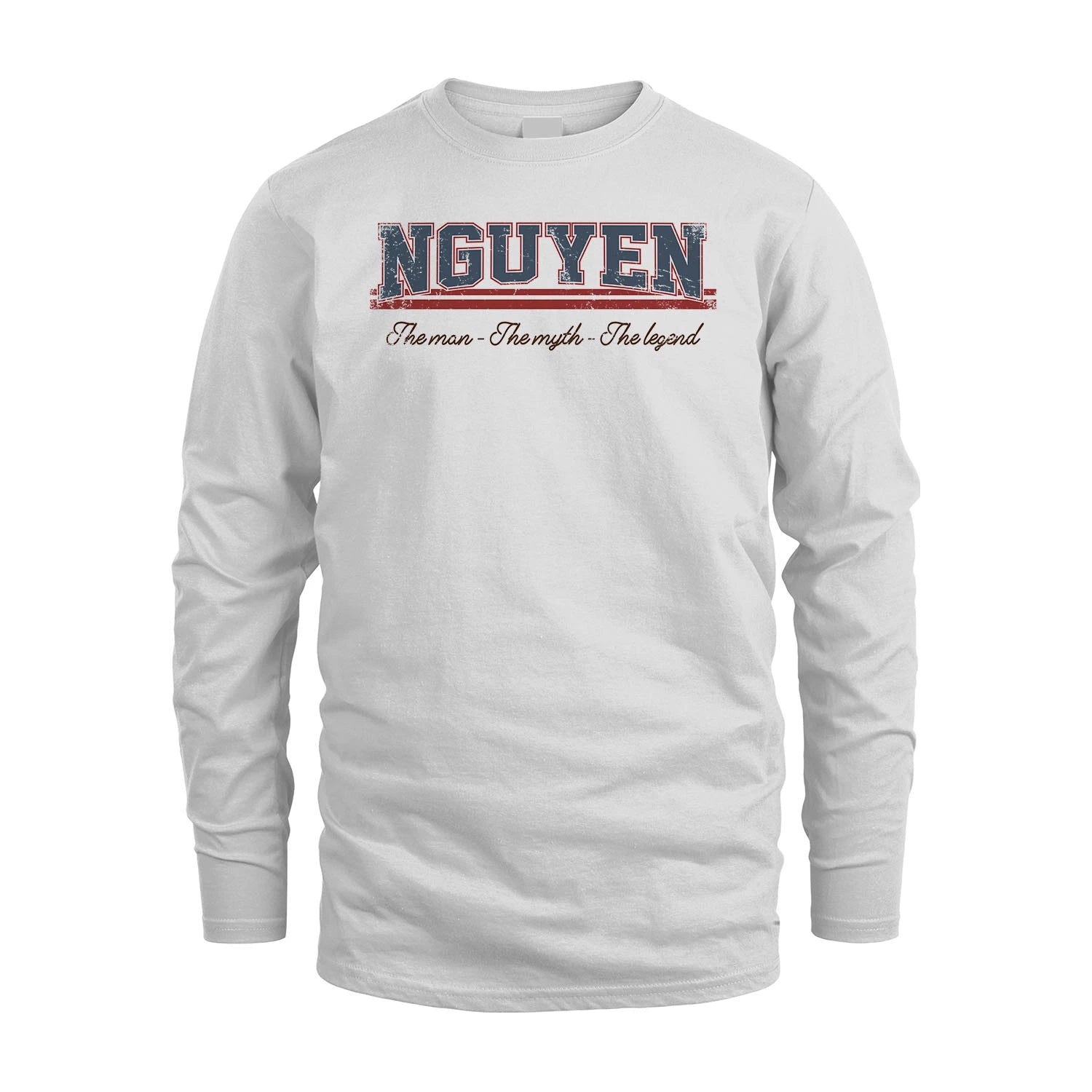 The Man The Myth The Legend Vintage Shirt NGUYEN M1-6