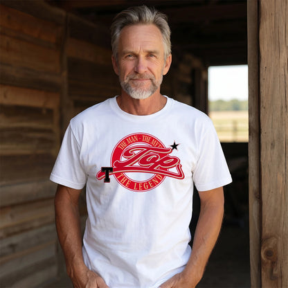 The Man The Myth The Legend Sporty Shirt TOP M1-14