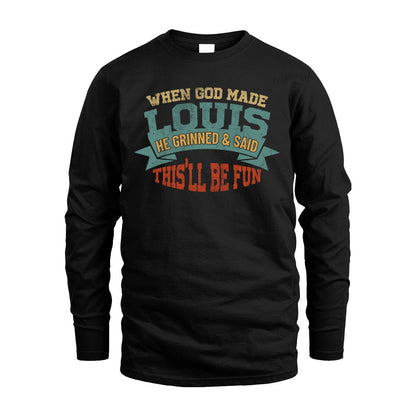 The Man The Myth The Legend Sporty Shirt LOUIS M1-15