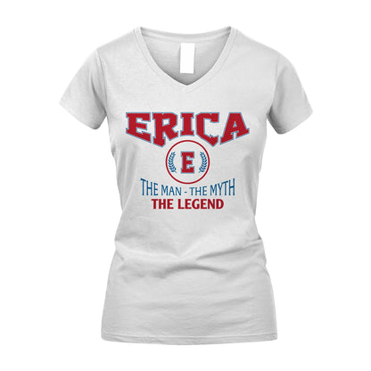 The Man The Myth The Legend Jet Style Shirt ERICA M1-9