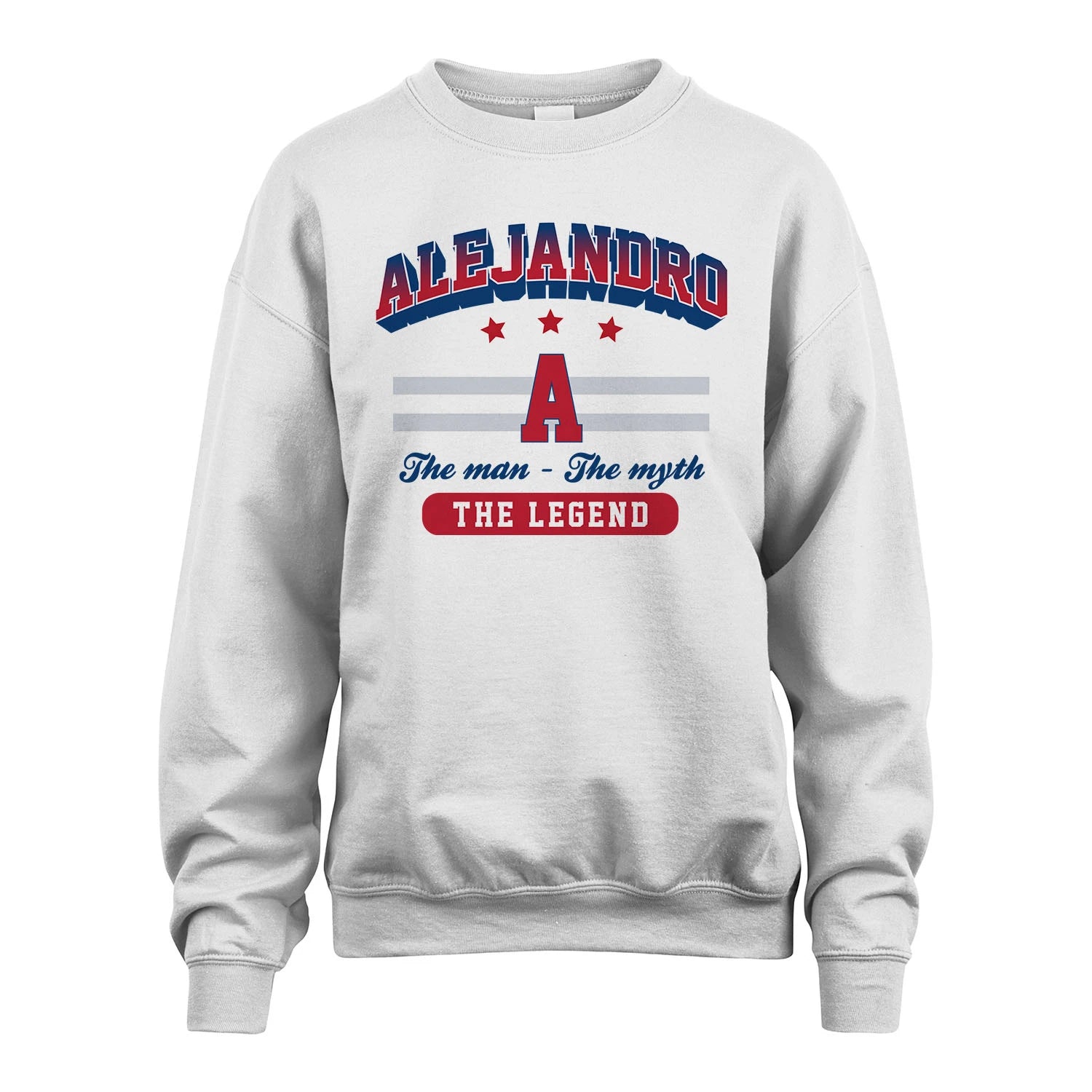 The Man The Myth The Legend With Your Name Shirt ALEJANDRO M1-35