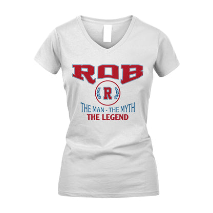 The Man The Myth The Legend Jet Style Shirt ROB M1-9