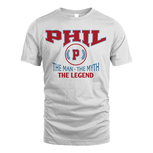The Man The Myth The Legend Jet Style Shirt PHIL M1-9