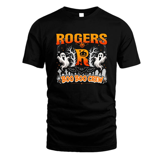 Boo Boo Crew Halloween Custom Name Shirt ROGERS M1-28