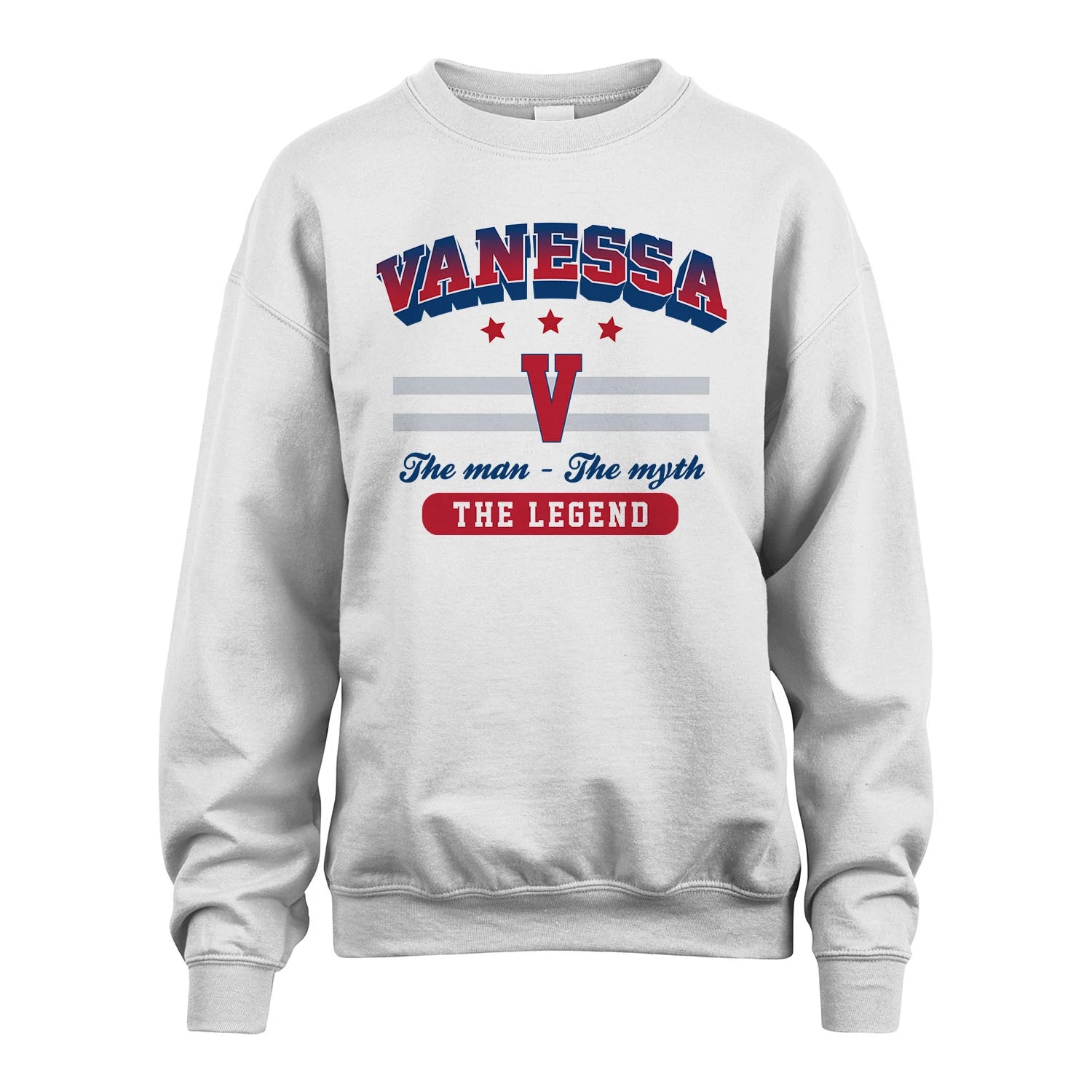 The Man The Myth The Legend With Your Name Shirt VANESSA M1-35