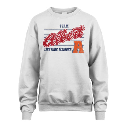 Team Your Name Lifetime Member Vintage Shirt ALBERT M1-24