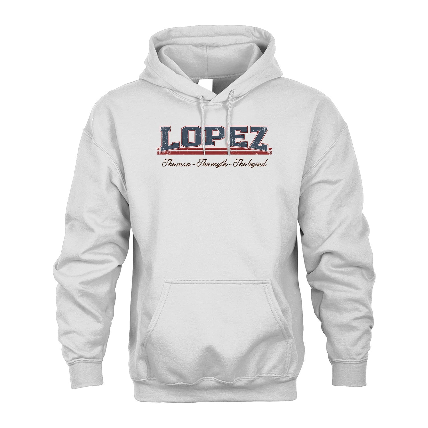 The Man The Myth The Legend Vintage Shirt LOPEZ M1-6