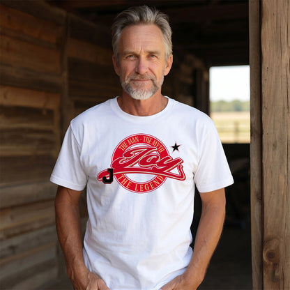 The Man The Myth The Legend Sporty Shirt JOY M1-14