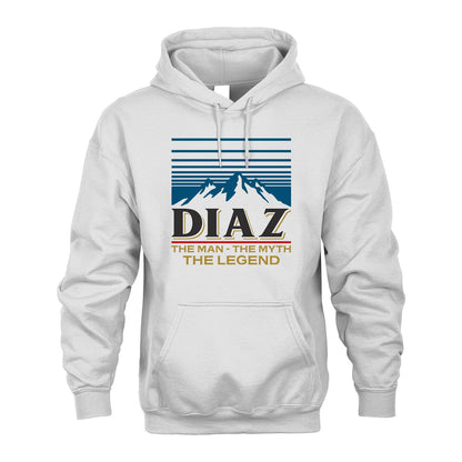 The Man The Myth The Legend Vintage Mountain Shirt DIAZ M1-19