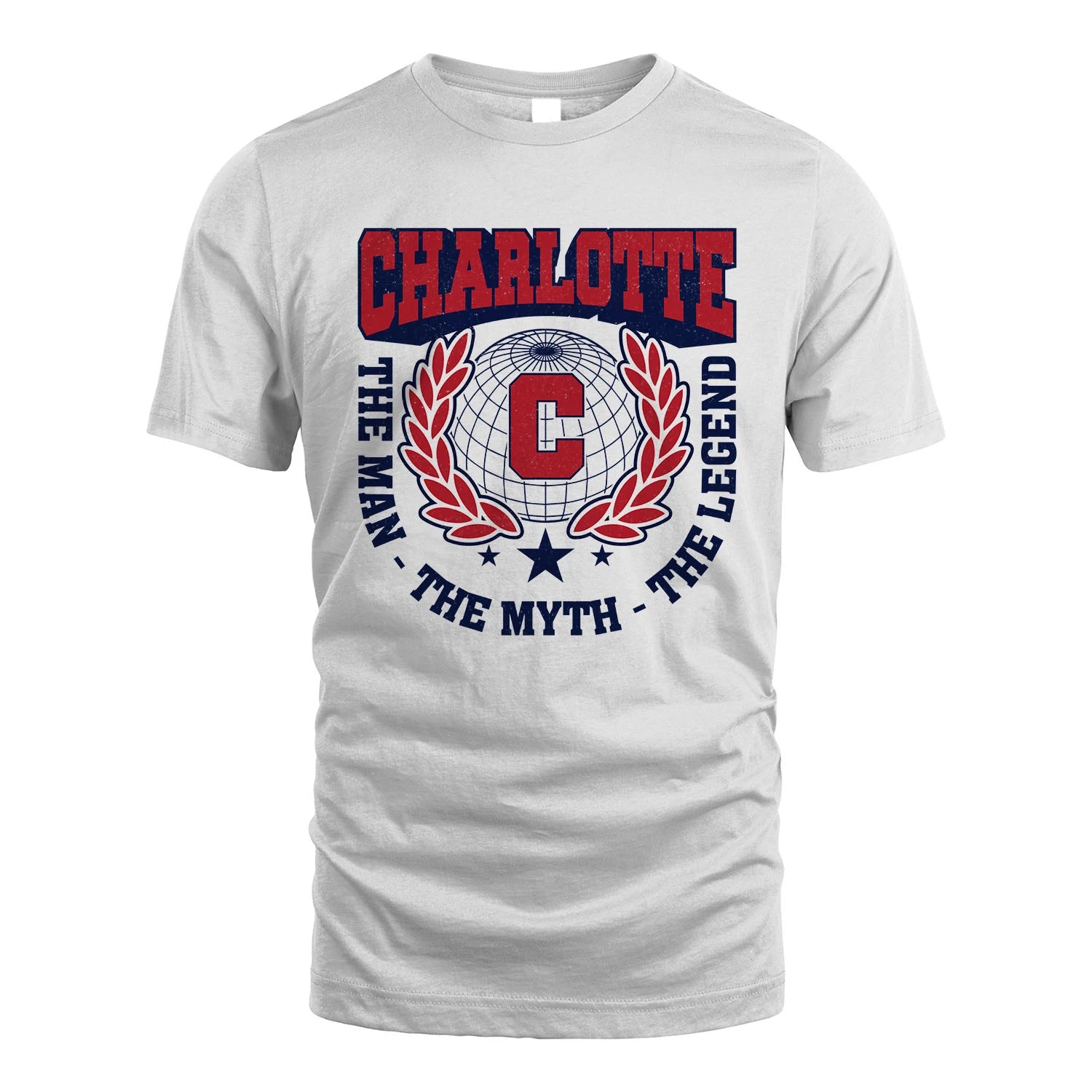 The Man The Myth The Legend Logo Shirt CHARLOTTE M1-30