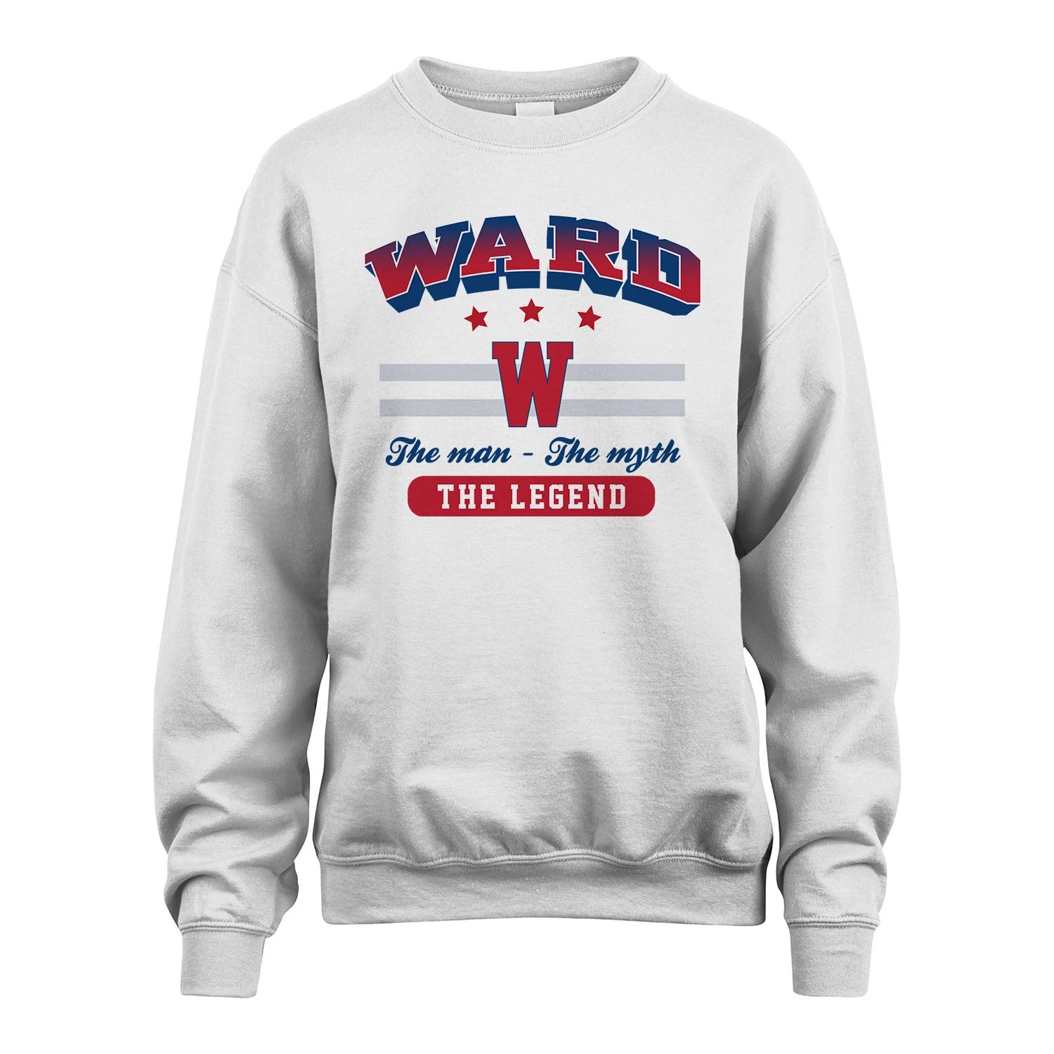 The Man The Myth The Legend With Your Name Shirt WARD M1-35