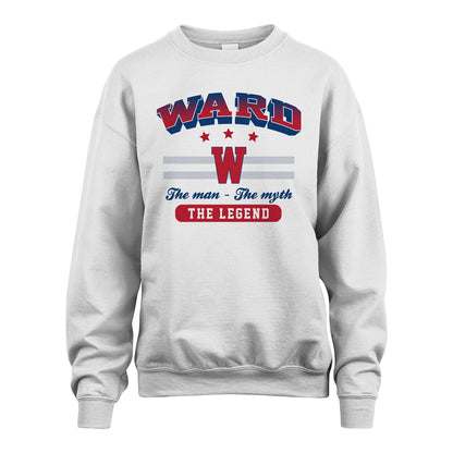 The Man The Myth The Legend With Your Name Shirt WARD M1-35